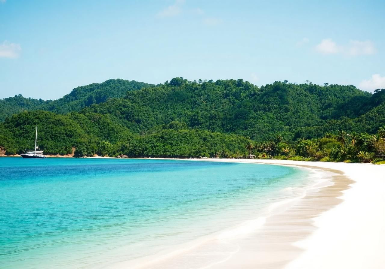 Turquoise water at Ilha Grande