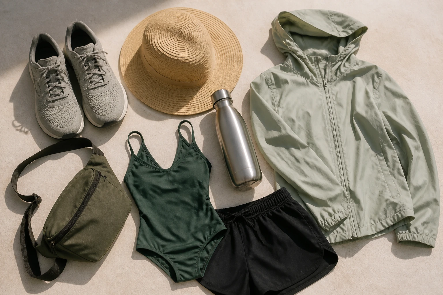 Practical items to pack for three days in Rio de Janeiro
