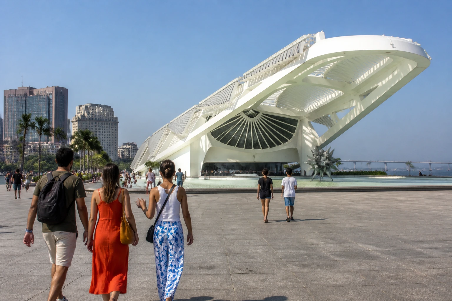 Museu do Amanhã at Praça Mauá in Rio de Janeiro