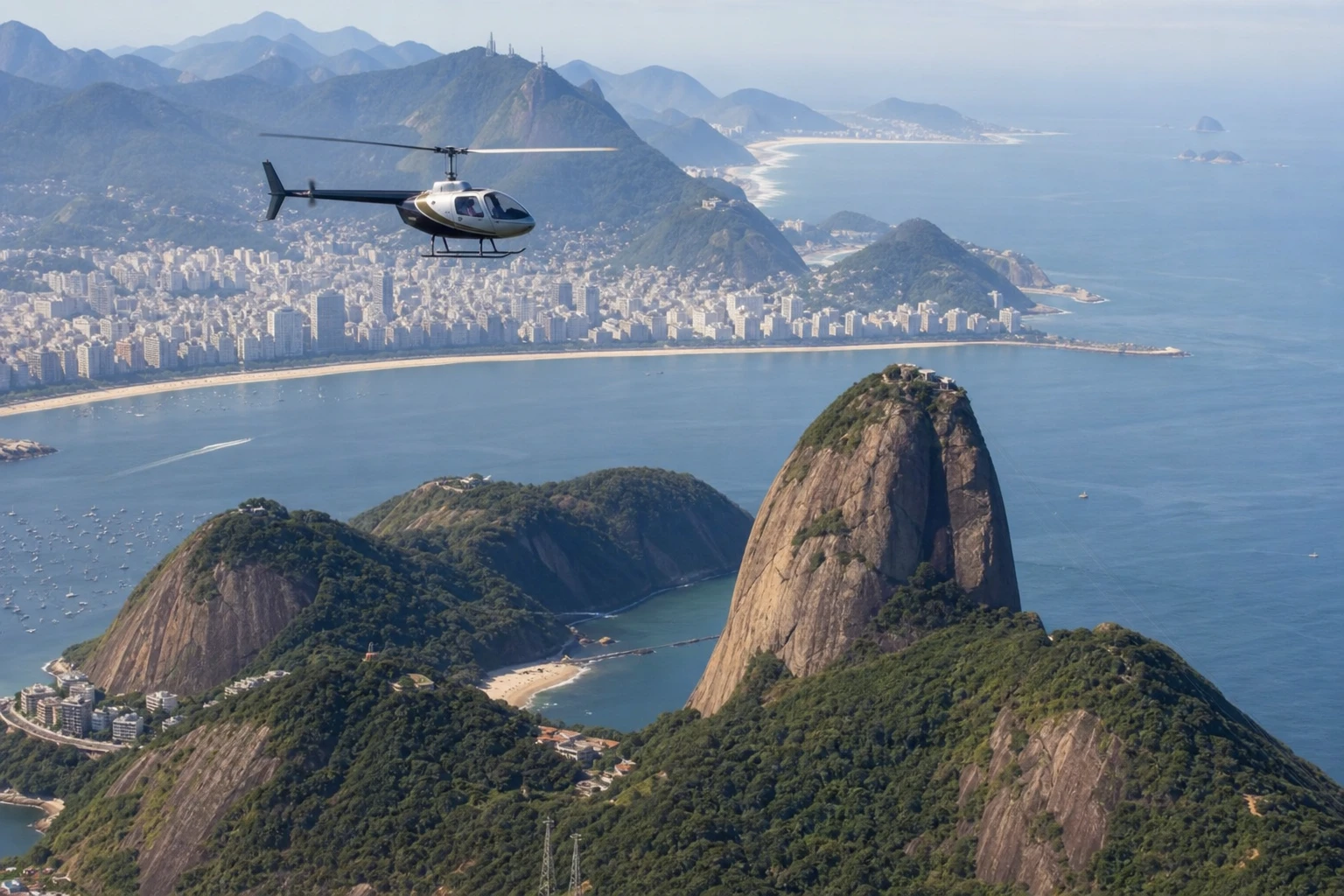 Rio de Janeiro Helicopter Tour Guide