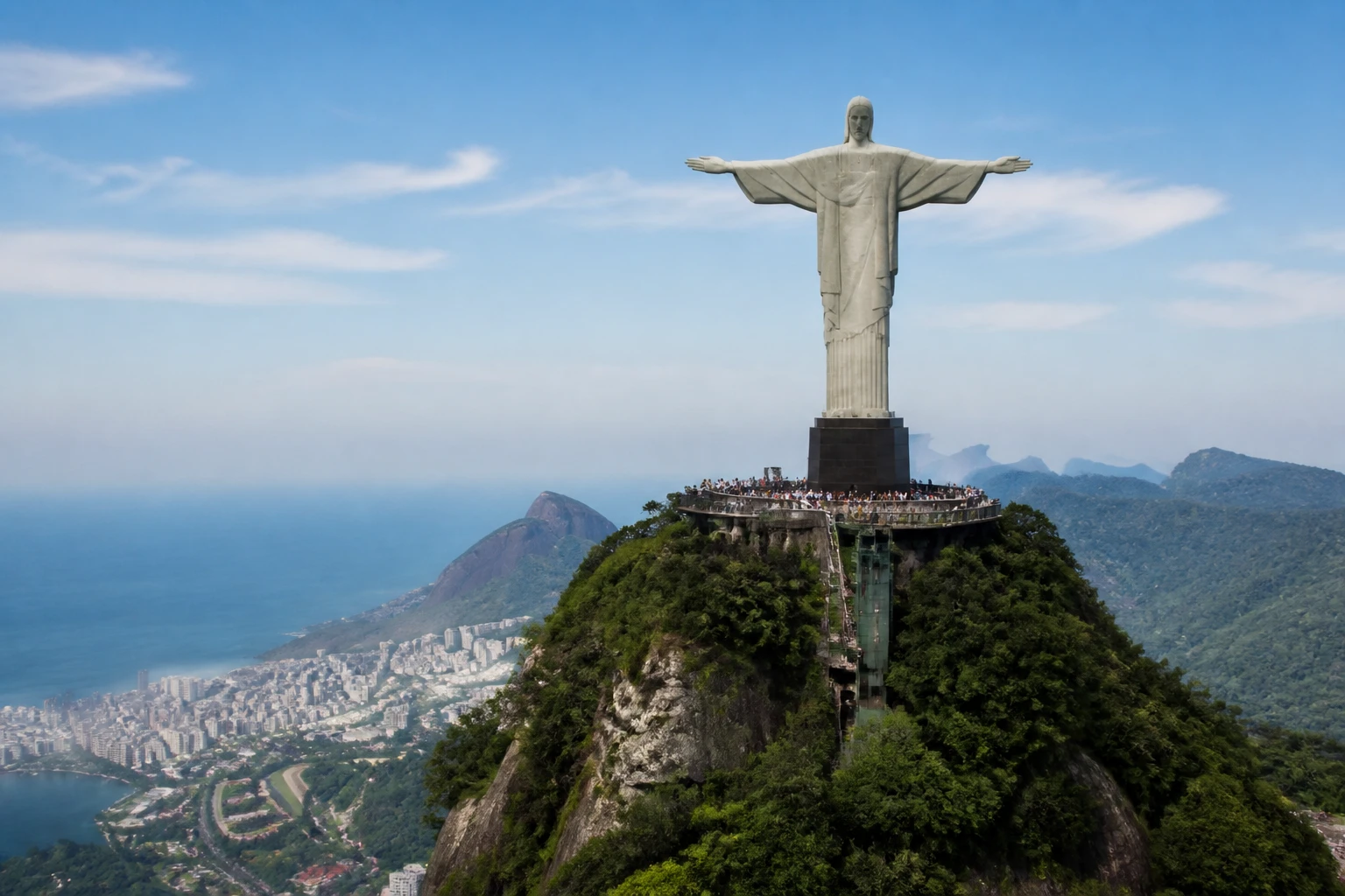 Christ the Redeemer overlooking Rio de Janeiro
