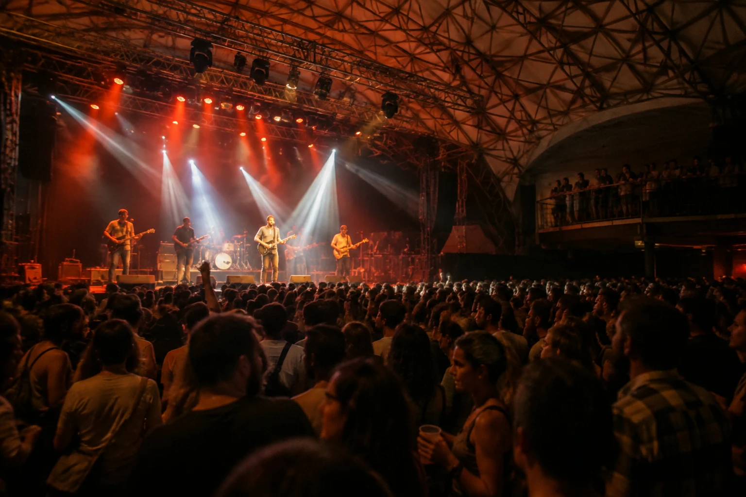 Live performance at Circo Voador in Lapa, Rio de Janeiro